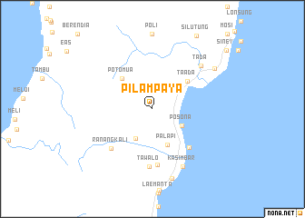 map of Pilampaya