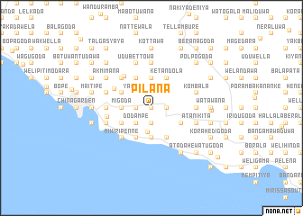 map of Pilana