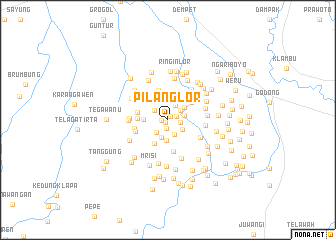 map of Pilang Lor