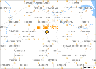 map of Pilangosta