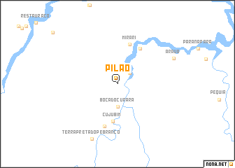 map of Pilão