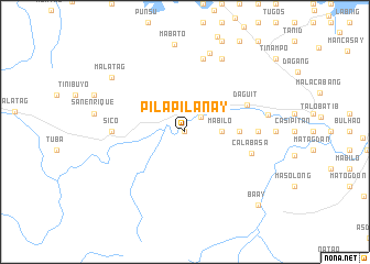 map of Pilapilanay