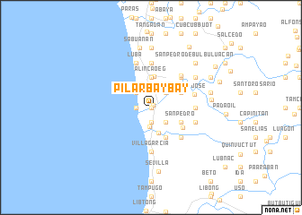 map of Pilar-Baybay