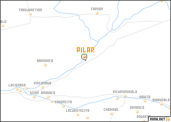 map of Pilar