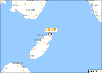 map of Pilar