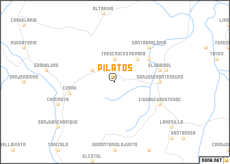 map of Pilatos