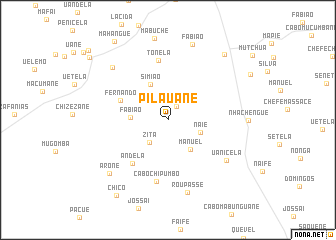 map of Pilauane