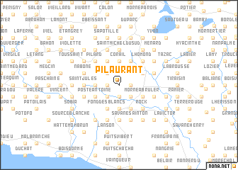 map of Pilaurant