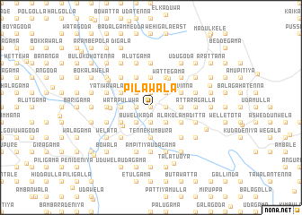 map of Pilawala