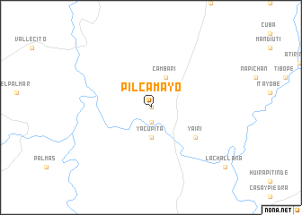 map of Pilcamayo
