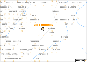 map of Pilcapamba