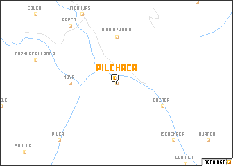 map of Pilchaca