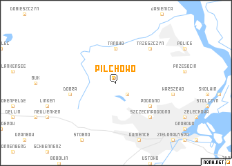 map of Pilchowo
