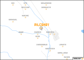 map of Pilcomay