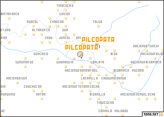 map of Pilcopata