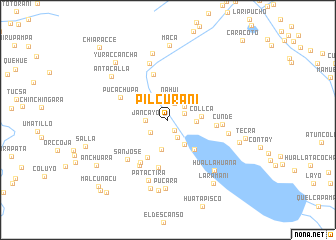 map of Pilcurani