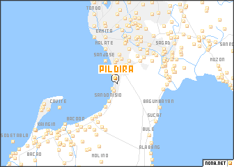 map of Pildira