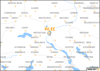 map of Pilec