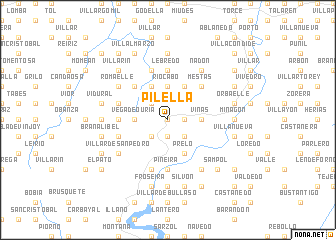 map of Pilella