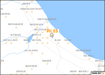 map of Piles