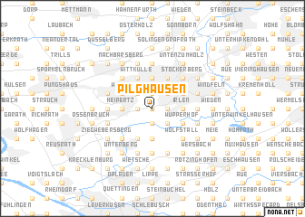 map of Pilghausen