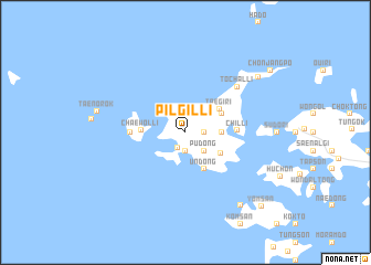 map of P\