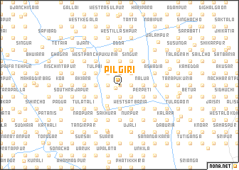map of Pilgiri