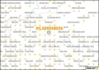 map of Pilgramsberg