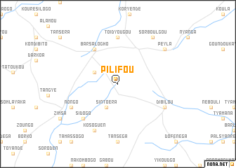 map of Pilifou