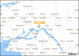 map of Piligao