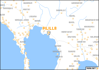 map of Pililla