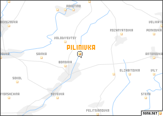 map of Pilinivka