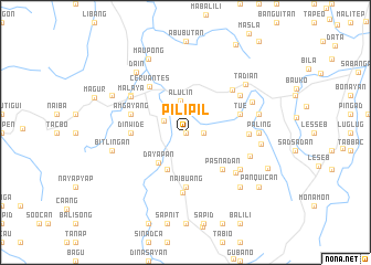 map of Pilipil