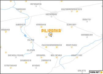 map of Piliponka