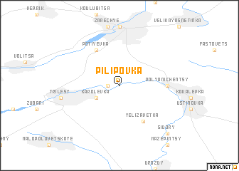 map of Pilipovka