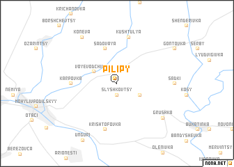 map of Pilipy