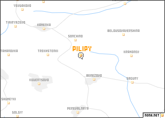 map of Pilipy