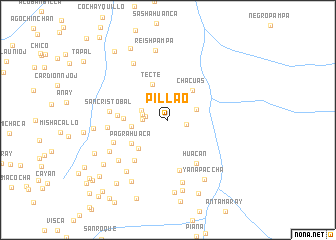 map of Pillao