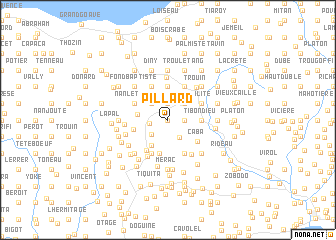 map of Pillard