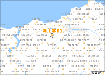 map of Pillarno