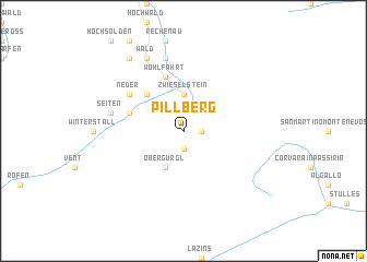 map of Pillberg