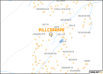 map of Pillcopampa