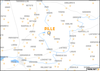 map of Pille