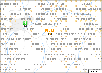 map of Pillin