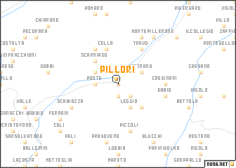 map of Pillori