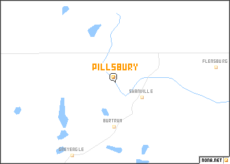 map of Pillsbury