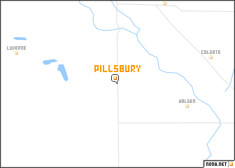 map of Pillsbury