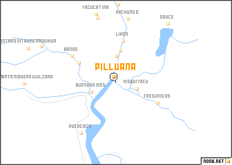 map of Pilluana