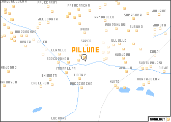 map of Pillune