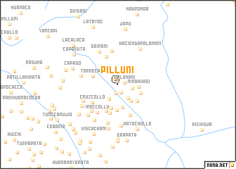 map of Pilluni